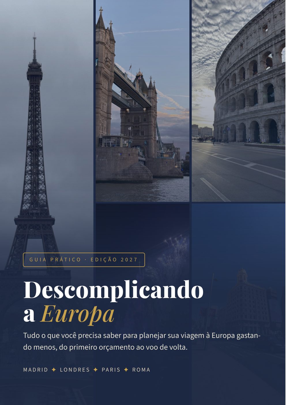 Capa do e-book Descomplicando a Europa 2027